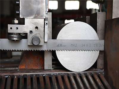 鋸床生產廠家關于帶鋸床切削時打齒處理方法的介紹
